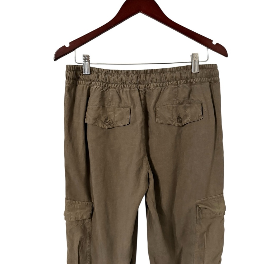 ANTHROPOLOGIE Cloth & Stone Green Khaki Trousers Pants - Picture 4 of 8